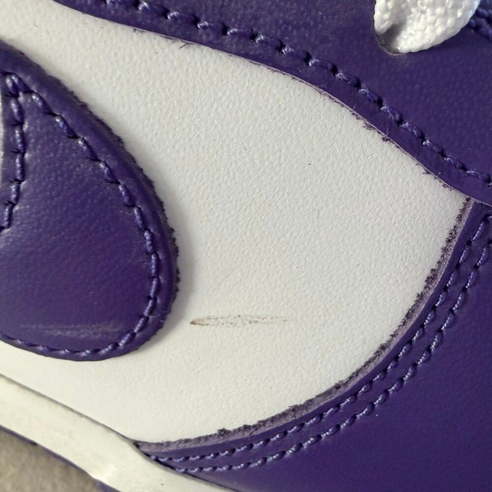Nike Dunk Low Retro "Court Purple" - Picture 9 of 10